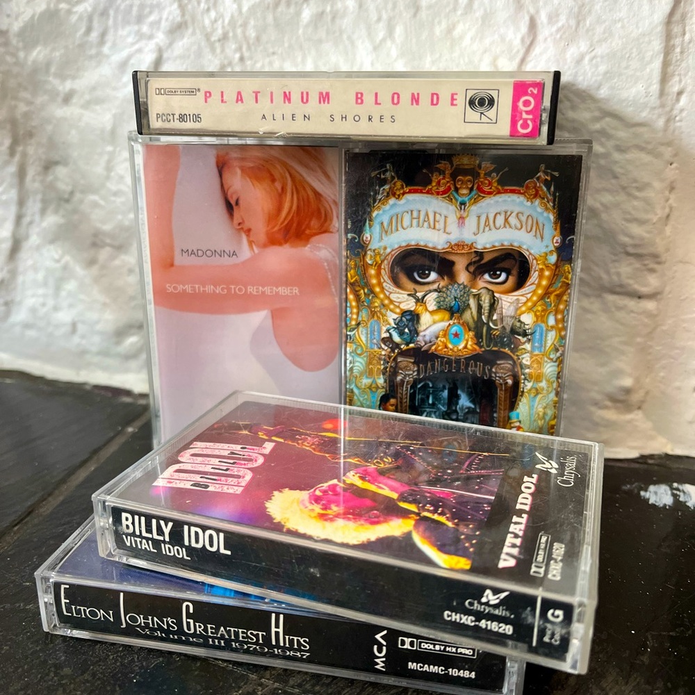 80’s Pop Cassette Tape Lot